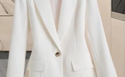 白色西服套装女装图片有哪些搭配灵感？