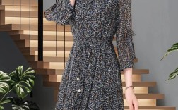 秋季女装连衣裙搭配图片
