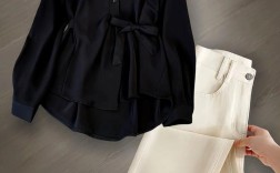 黑色衬衣配什么裤子女装