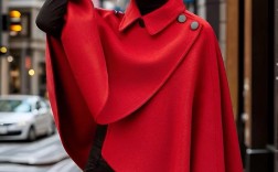 这款女装毛昵斗篷外套适合什么场合穿？