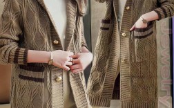 长款毛衣外套怎么编织才显瘦时髦？