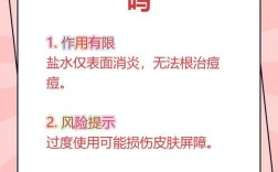 盐水涂脸真能祛痘吗？