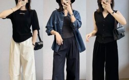 女装的衣服裤子鞋子图片