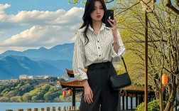 黑白条纹女衬衫怎么搭才显瘦显气质？