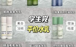 学生党护肤品牌怎么选？