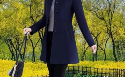 女装毛呢衣服搭配图片