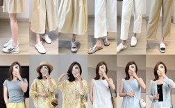 日本通勤夏季女装搭配