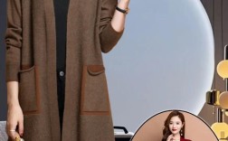 长款毛衣外套如何搭配更显气质？
