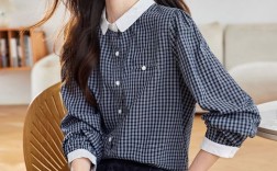 新款女装格子衬衫，怎么搭更出彩？