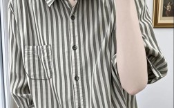 夏天条纹短袖衬衣怎么搭更显瘦？