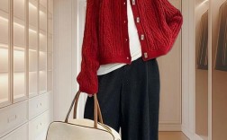 针织外套怎么搭才好看？