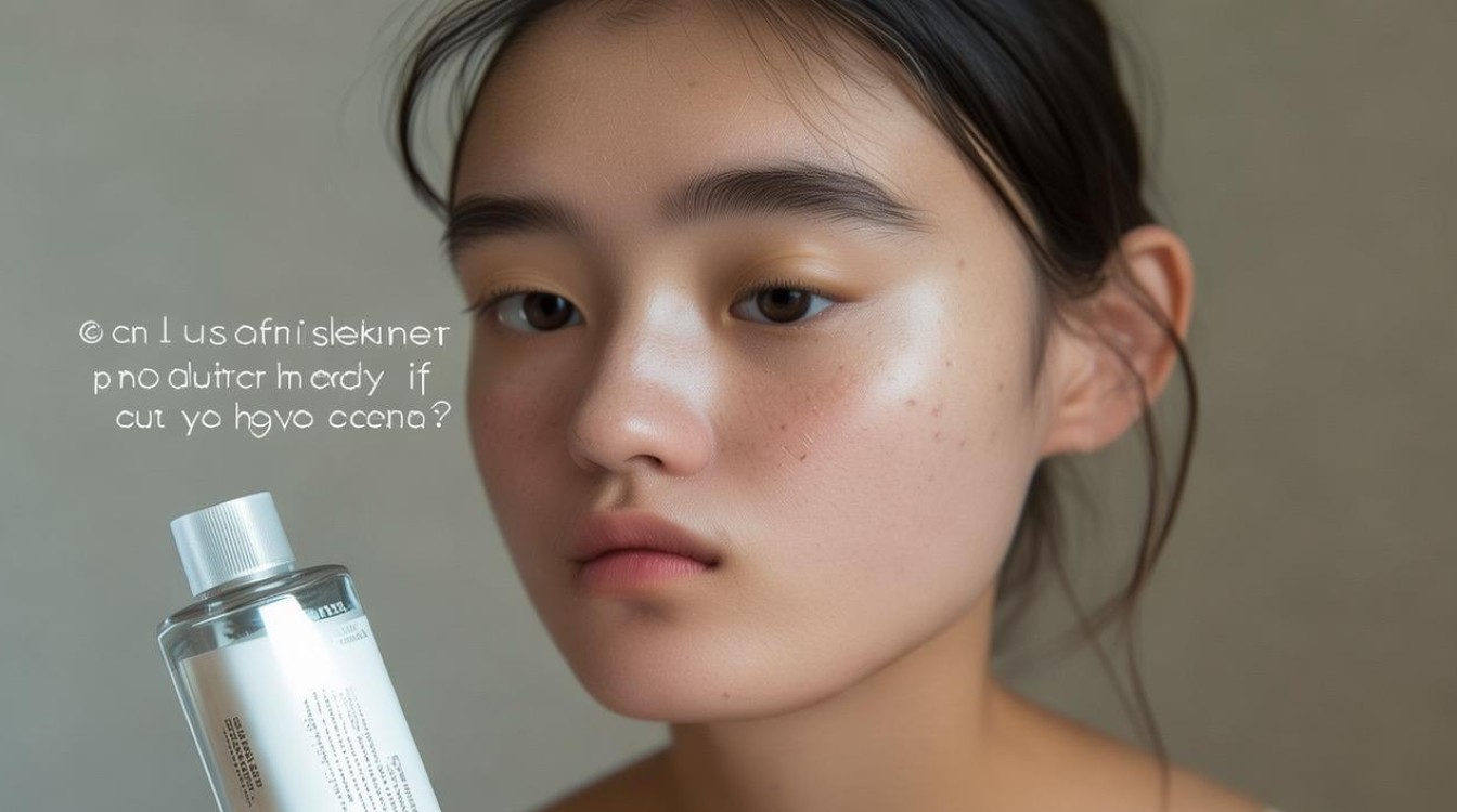 脸上有痘能用护肤品吗，脸上有痘能用护肤品吗女生
