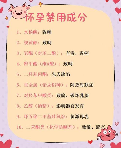 孕妇护肤品禁用成分有哪些？-图3