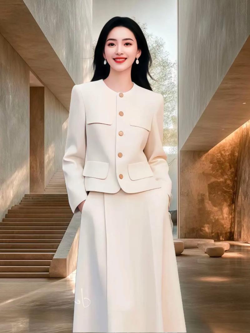 2025春装新款女装套装，亮点设计是什么？-图3