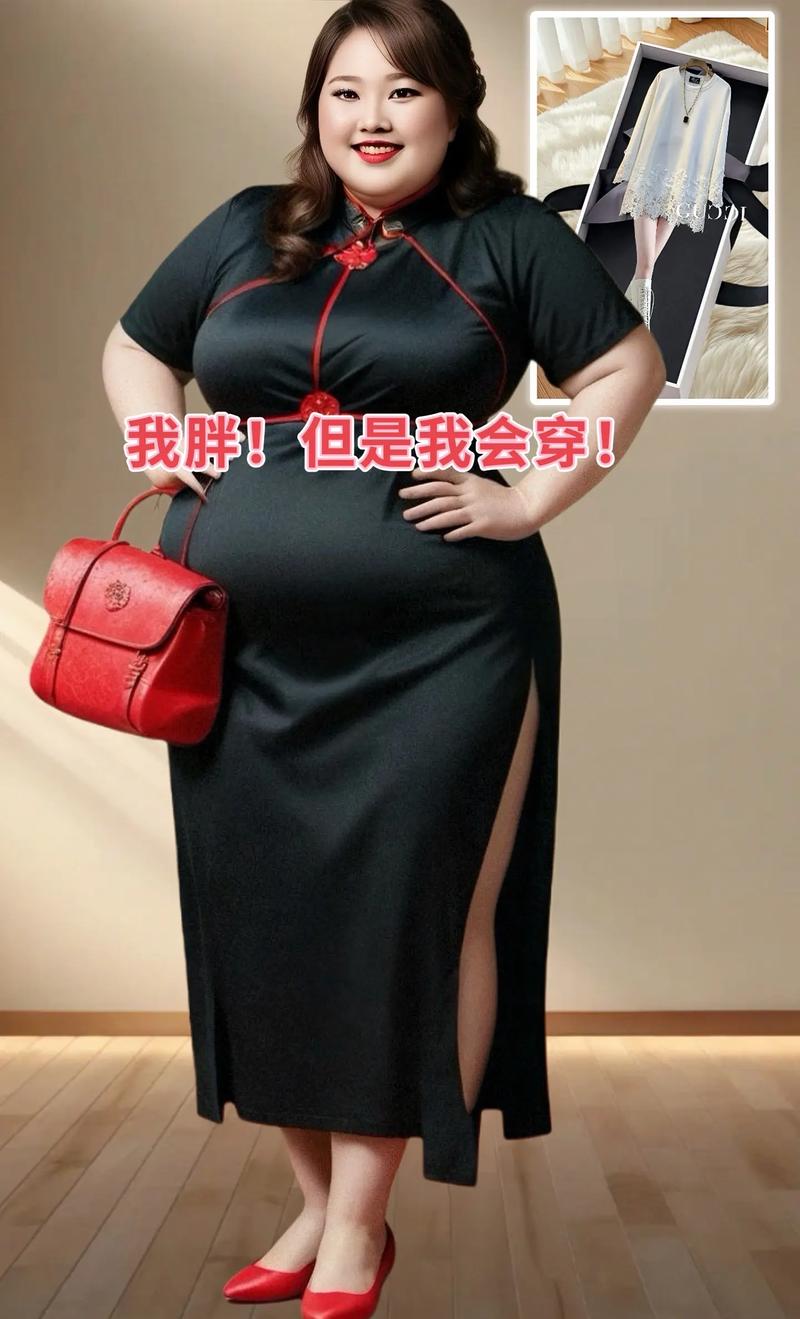 冬季胖人女装图片，显瘦穿搭怎么选？-图1