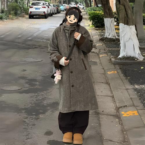 冬季胖人女装图片，显瘦穿搭怎么选？-图3