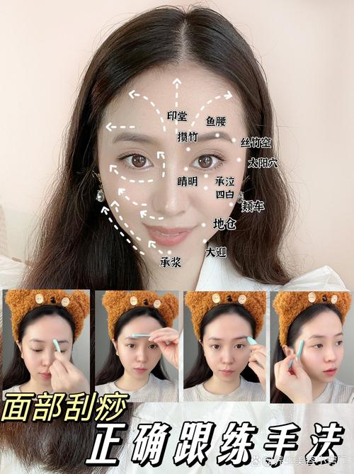 面部刮痧祛痘印手法视频真的有效吗？-图1