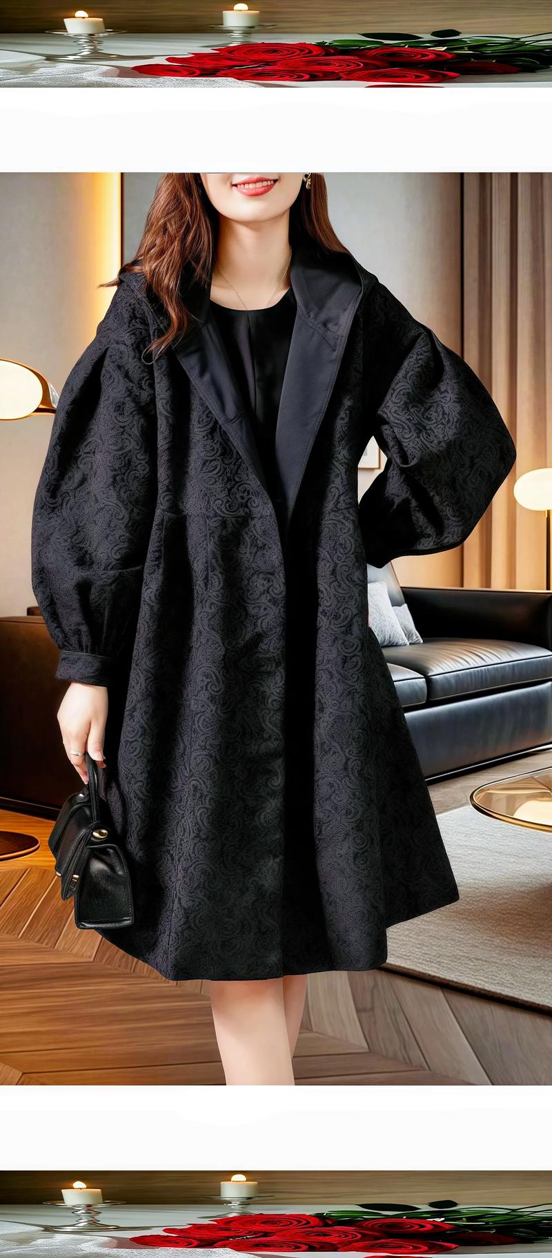 2025年女装大衣流行什么新款式？-图1