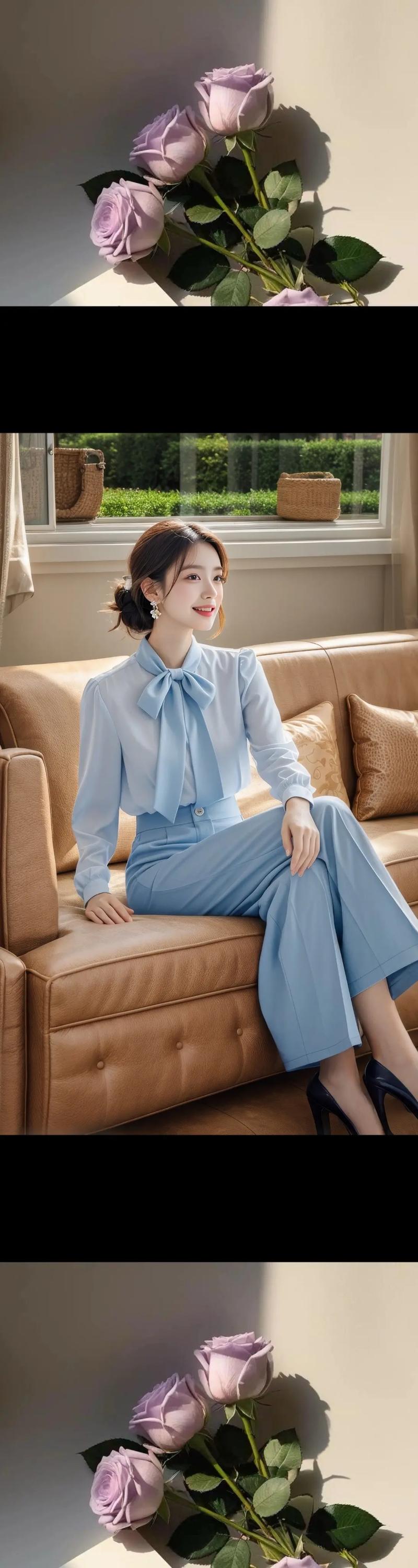 时装版女装搭配图片，如何搭配出高级感？-图2