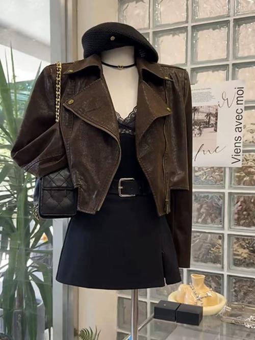 秋冬小外套女装新款图片-图1