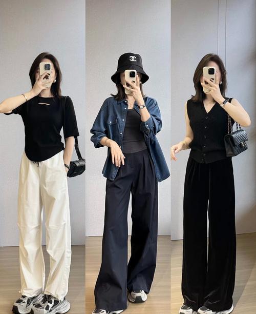 女装的衣服裤子鞋子图片-图1