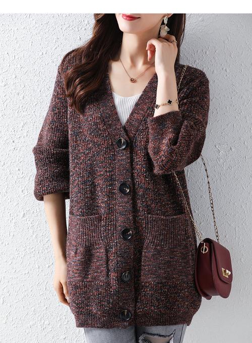 厚毛衣外套搭什么显瘦又时髦？-图2