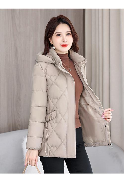 时尚棉外套女装图片大全-图3