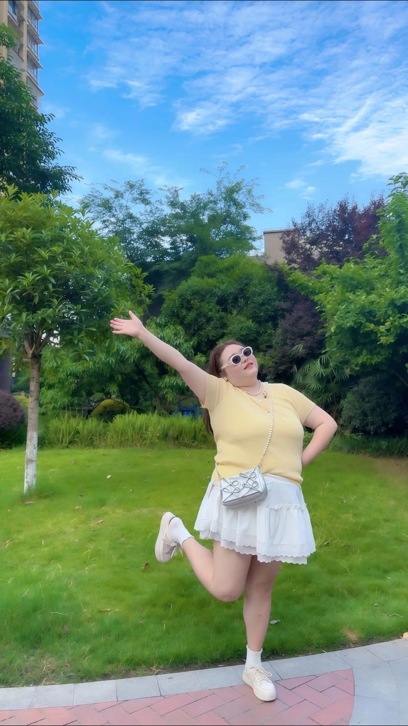 胖mm如何穿出特大码时尚感？-图1