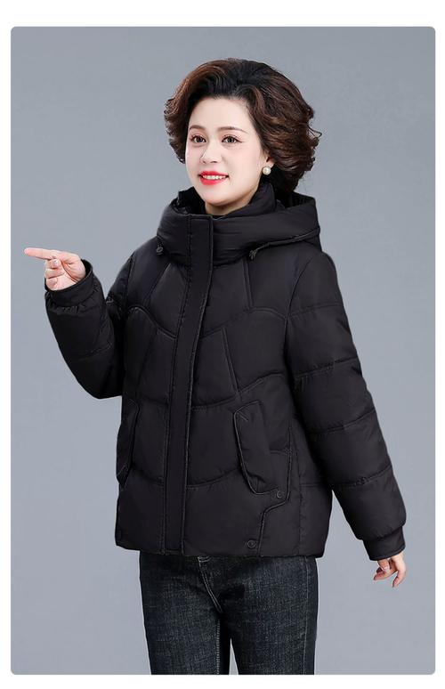40岁女装棉衣选款，哪些更显瘦显气质？-图1