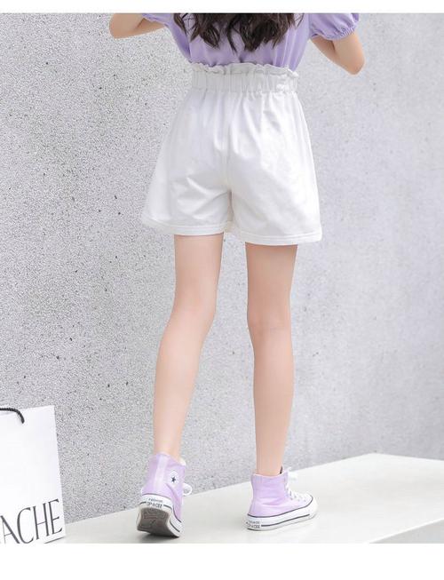 15岁女生夏季中裤怎么选？学生款怎么搭？-图1