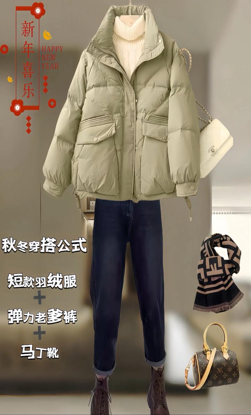 新款大棉衣女装图片，哪款更保暖显瘦？-图1