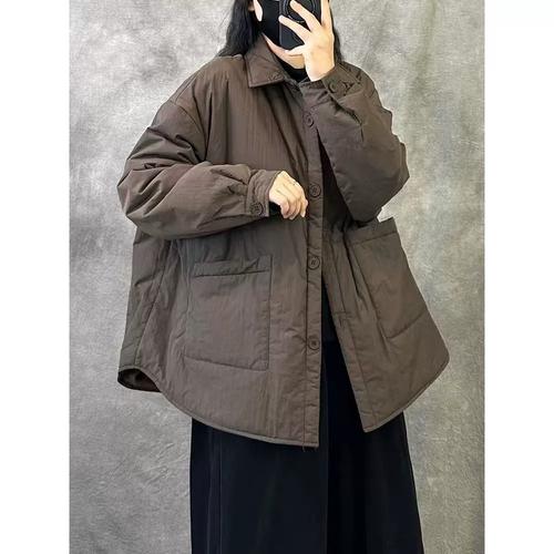 新款大棉衣女装图片，哪款更保暖显瘦？-图2