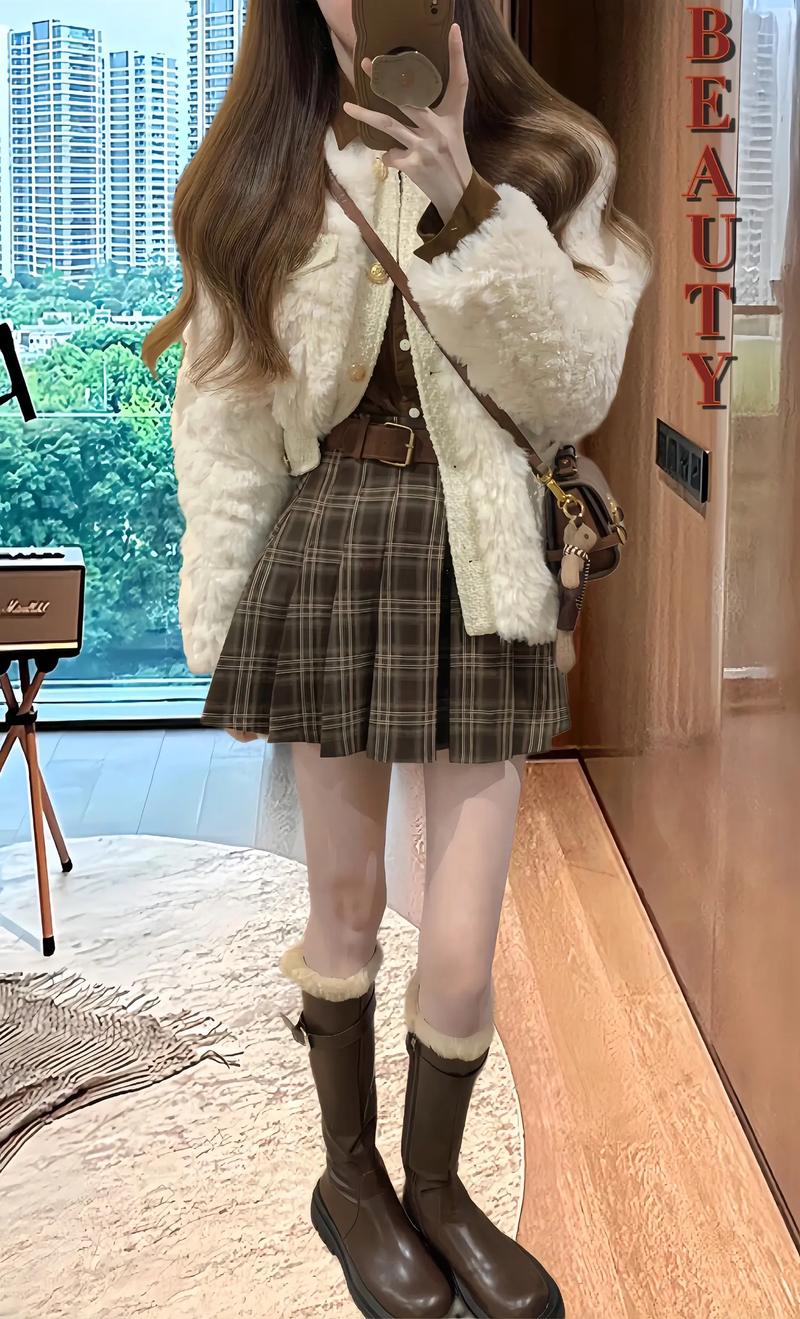 冬季学院风女装怎么搭才好看？-图2