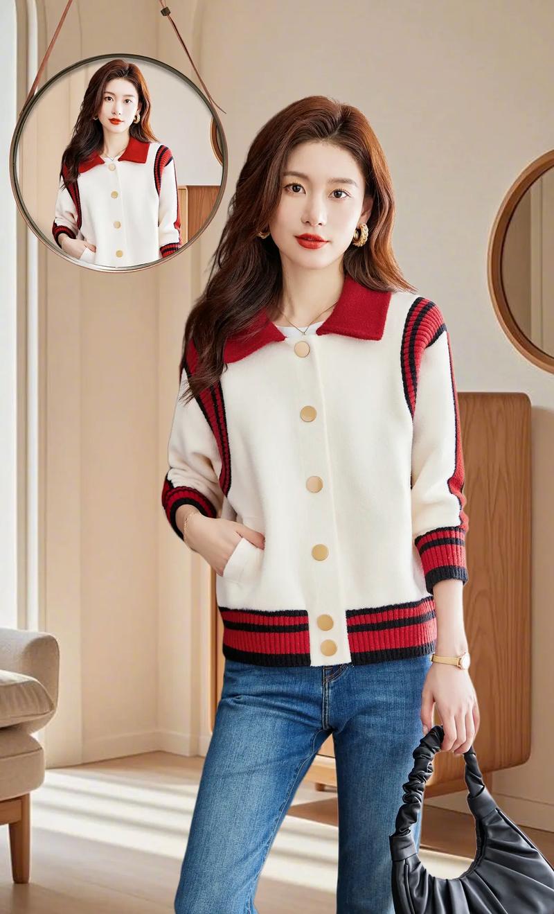 短发女士的春季新款女装-图1