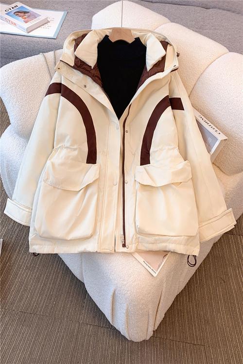 冬天棉服女装图片全，哪种款式最保暖显瘦？-图2