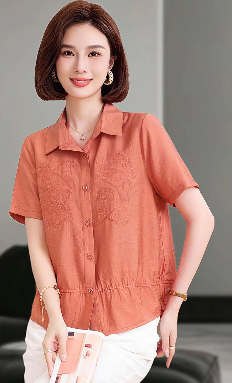 中老年女装夏季图片欣赏-图2