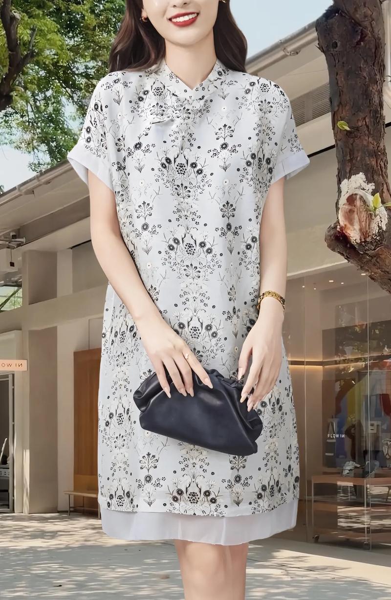 夏天的女装裙子图片大全-图3