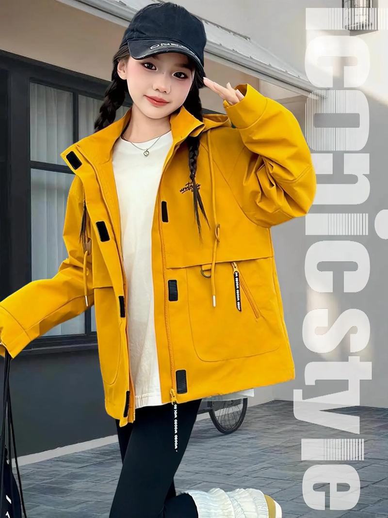 秋天衣服女装外套12岁-图3