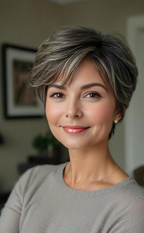 中老年女装发型怎么选?看图片找灵感?-图2 中老年女装发型怎么选?看图片找灵感?-图2