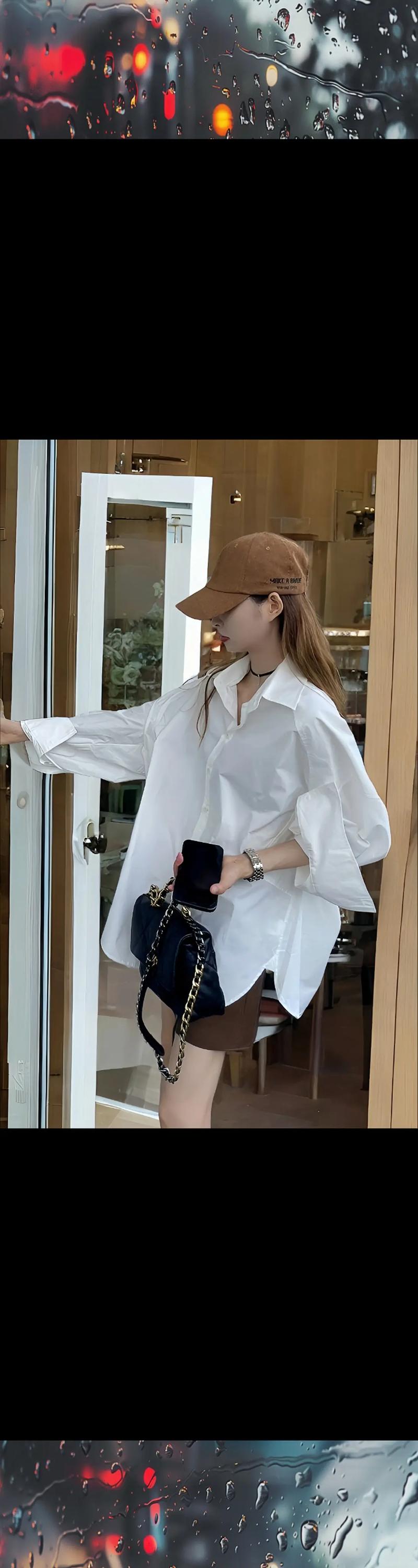 白衬衣女装如何搭配出高级感？-图1