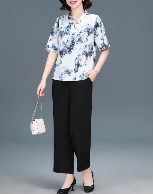中老年夏季女装图片选款指南？-图2