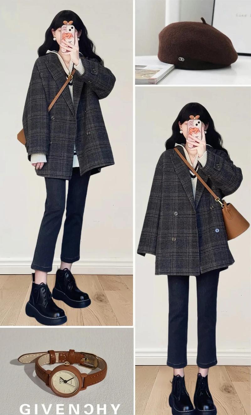 英伦风冬季女装搭配图片-图1 英伦风冬季女装搭配图片-图1