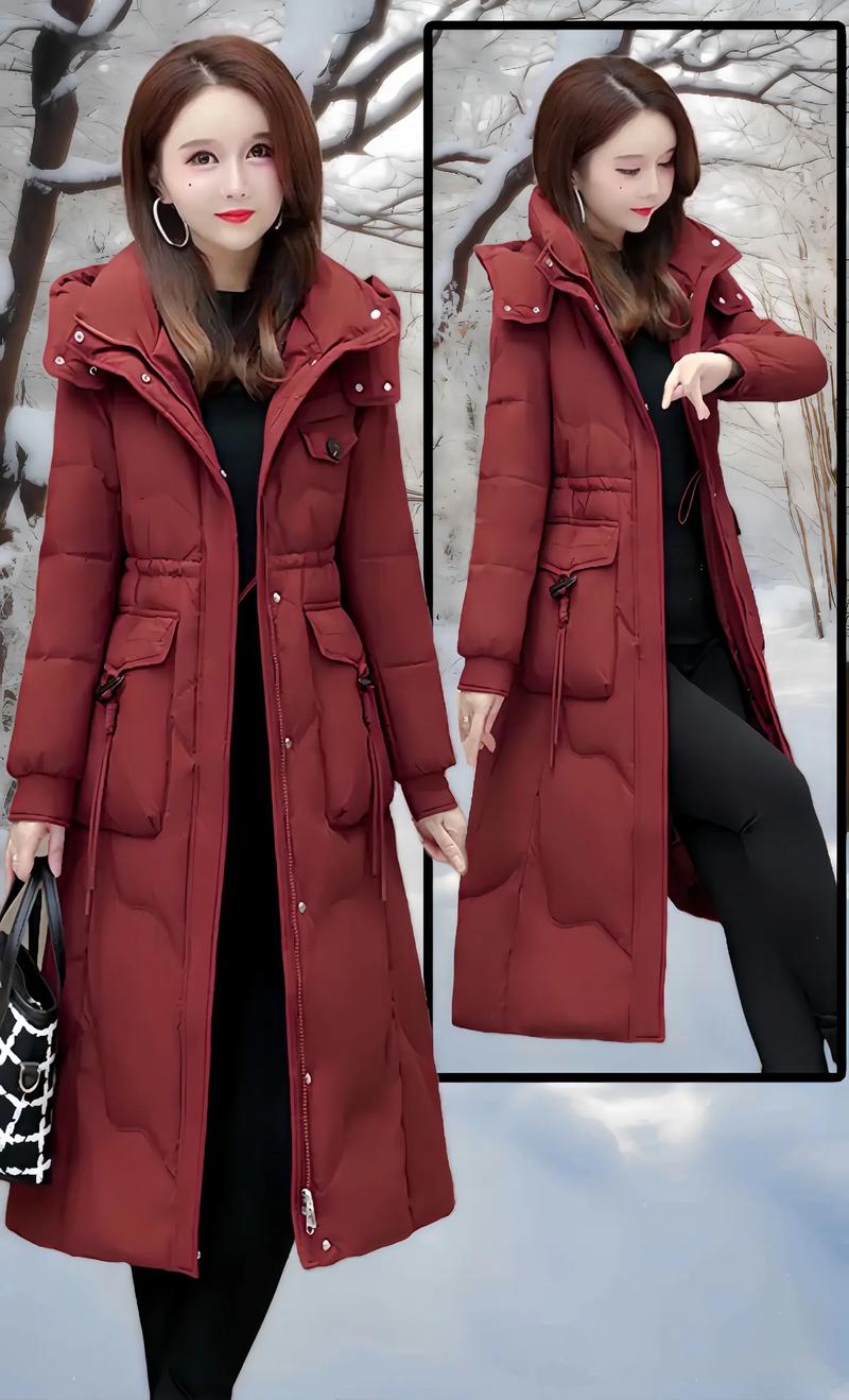 中长款冬季女装外套怎么搭显瘦又保暖？-图3