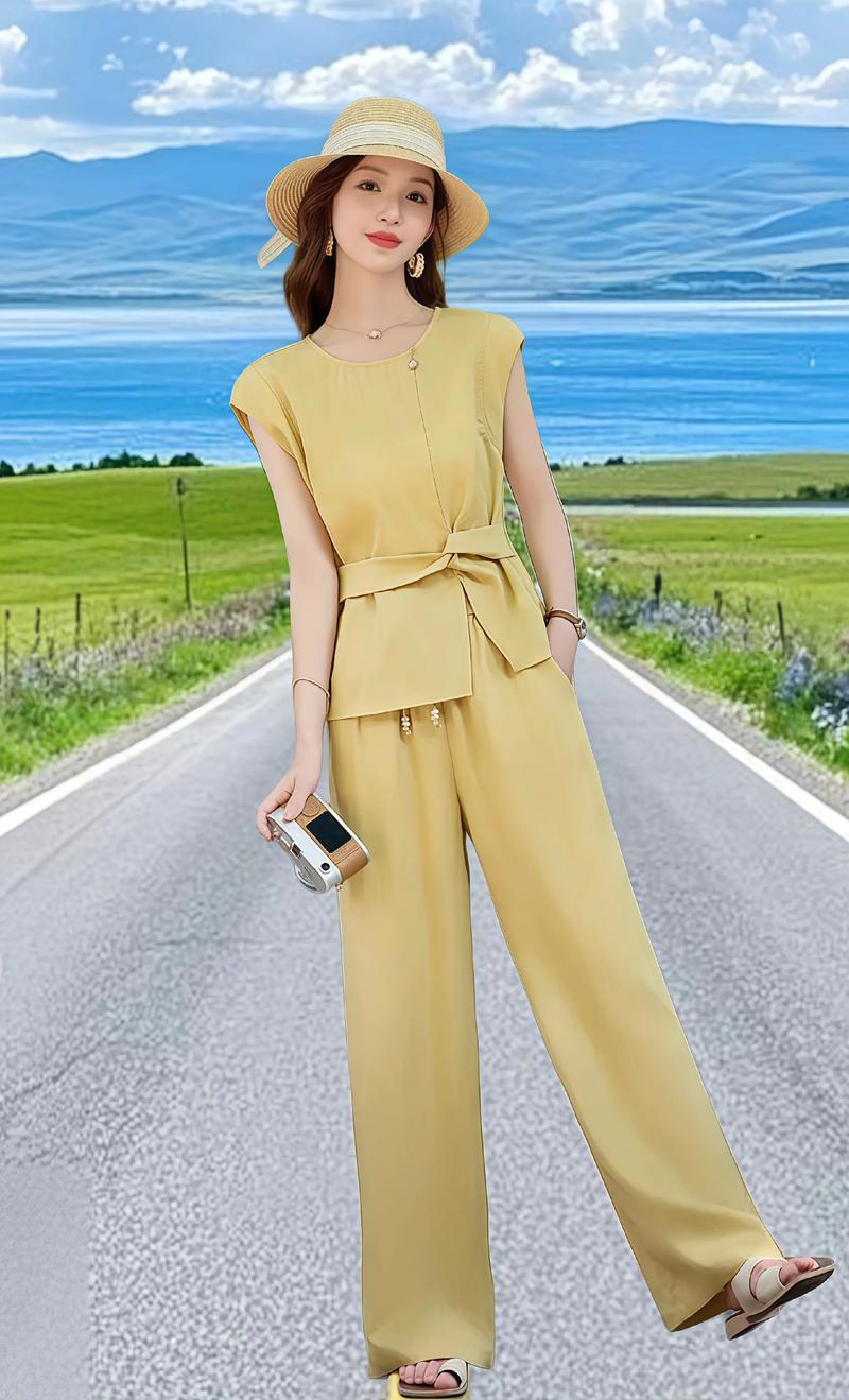 2025夏韩国套装女装，韩风怎么搭才时髦？-图3