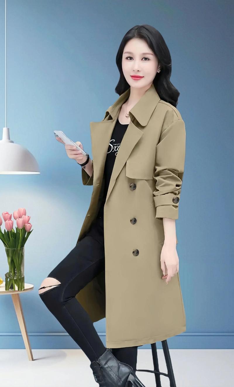 2025春秋女装风衣，流行趋势与穿搭重点是什么？-图2