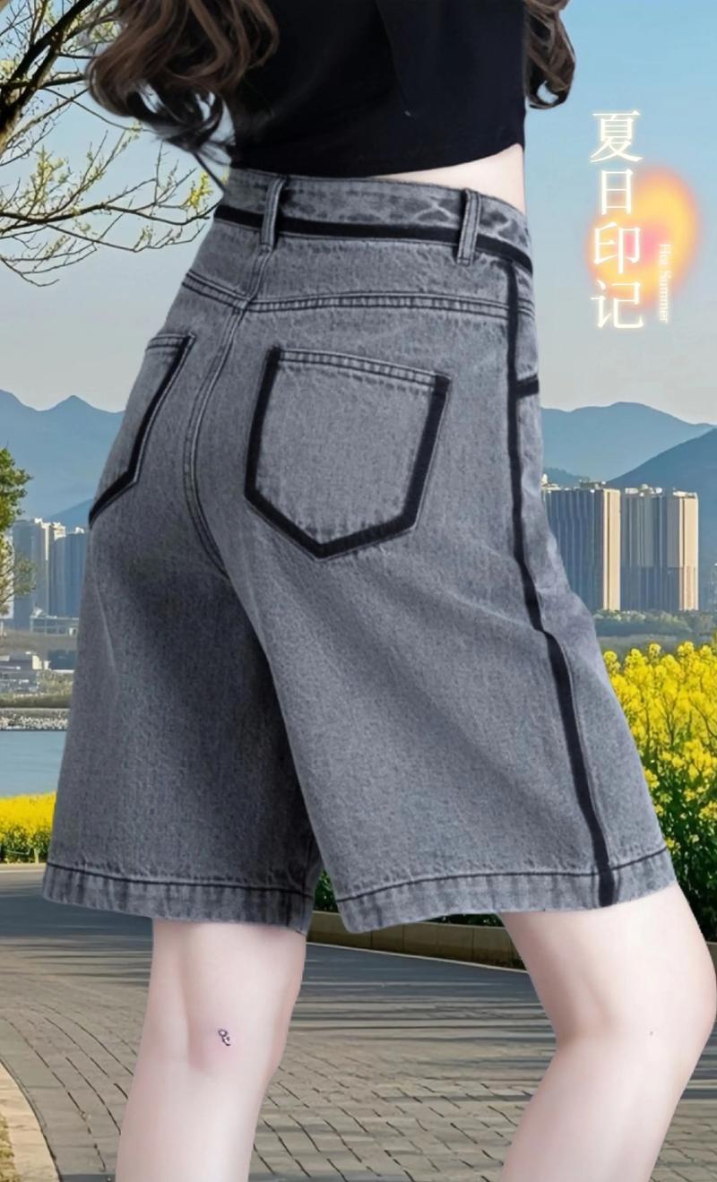 2025新款女短裤，有哪些时髦设计？-图1