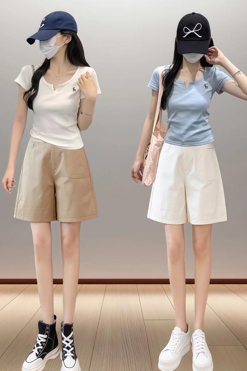 2025新款女短裤，有哪些时髦设计？-图3