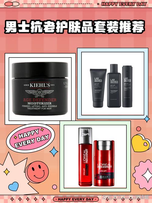 男士抗衰老护肤品怎么选？-图1