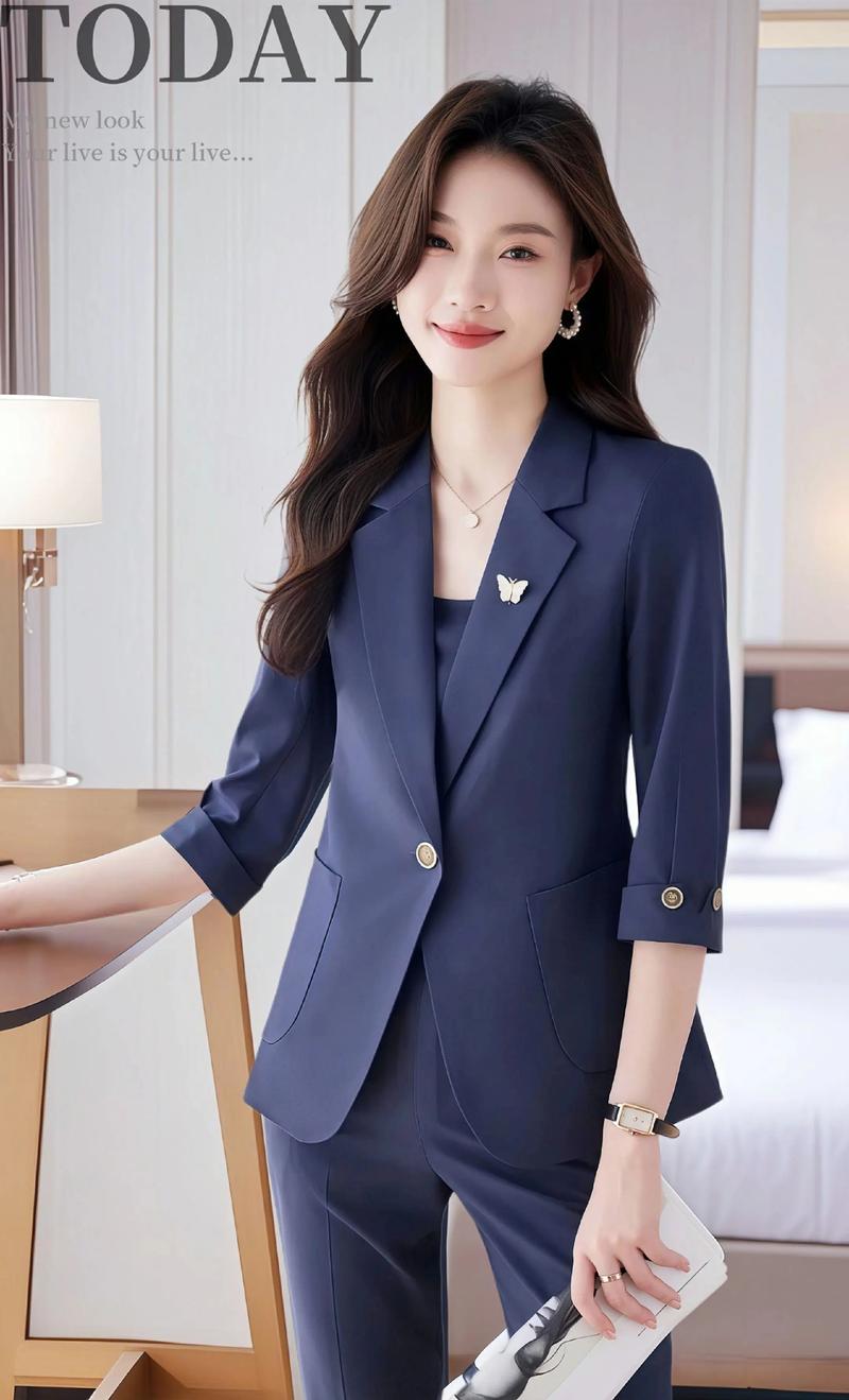 2025女装职业套装，新款有哪些亮点？-图2