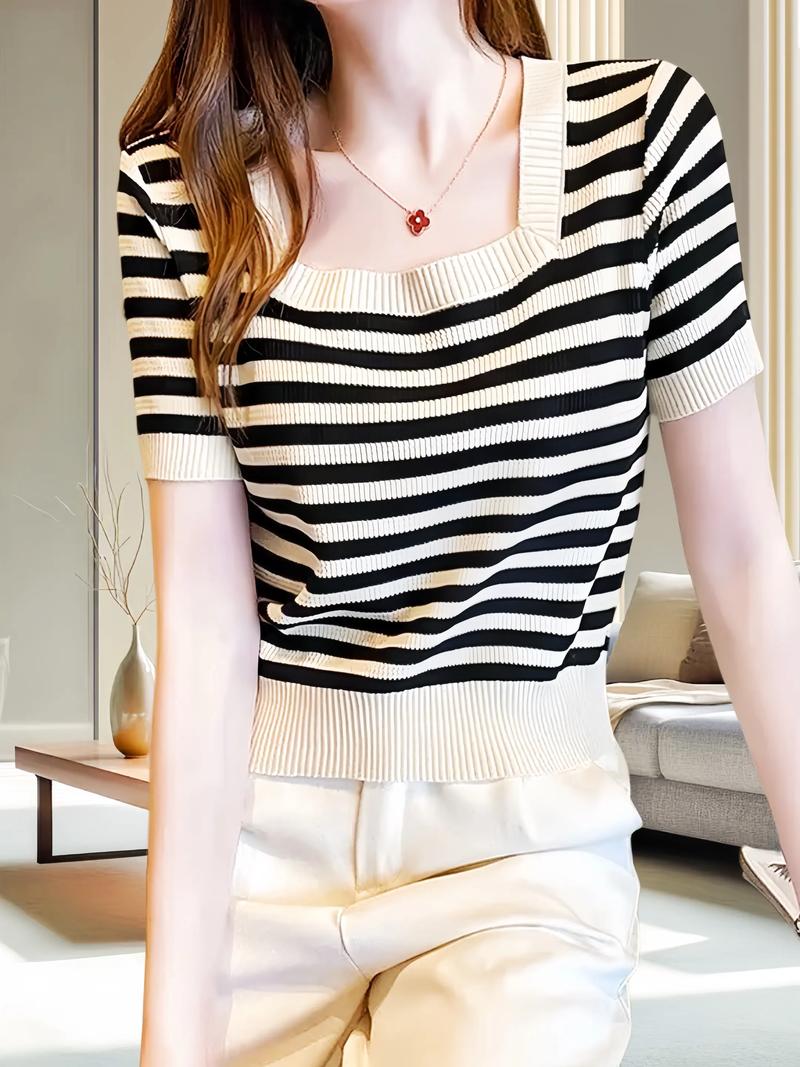 2025女装短袖T恤有哪些流行新趋势？-图3